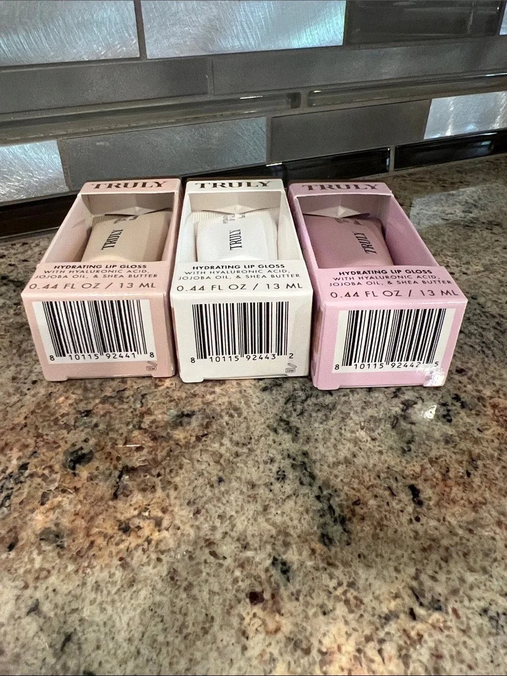 TRULY Hydrating Lip Gloss Set of 3 NIB